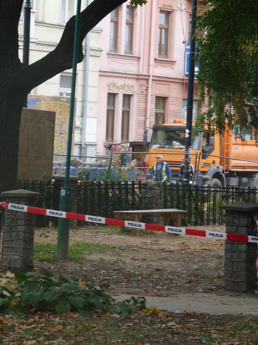Na terenie budowy przy ul. 3-go Maja znaleziono sześć pocisków moździerzowych