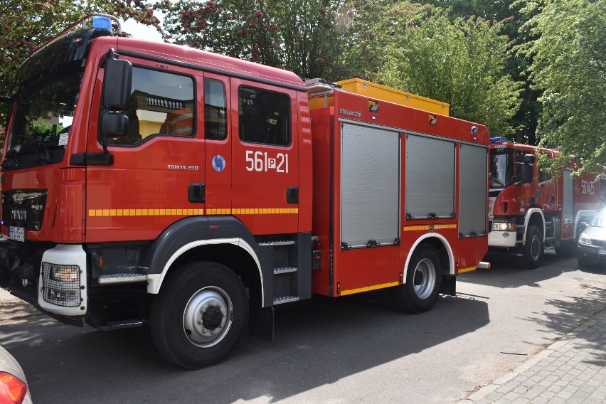 13 maja 2022 roku strażacy interweniowali w jednym z budynków przy ulicy Kochanowskiego w Pleszewie