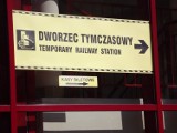 Czy „uroczyste otwarcie&quot; dworca kolejowego było legalne? Bo tymczasowego nie zlikwidowano.