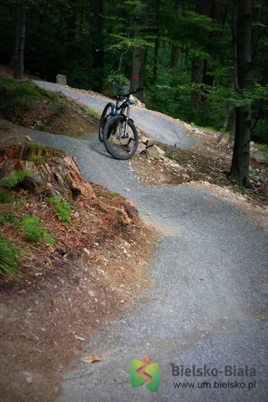 Górskie ścieżki rowerowe w rejonie Koziej Góry - trwa budowa