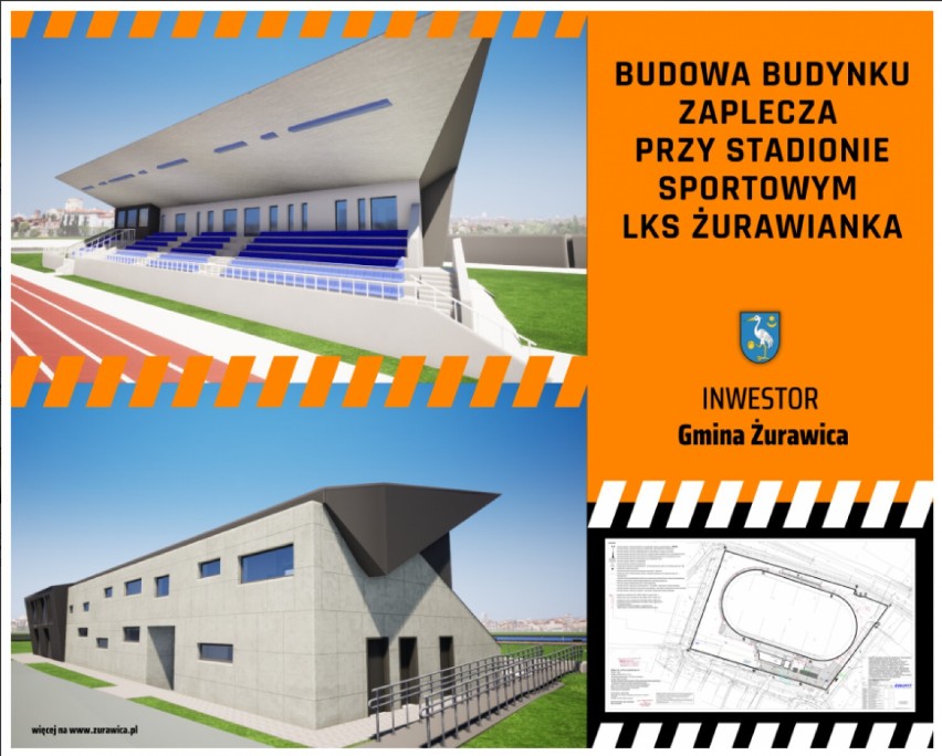 W Żurawicy trwa przebudowa stadionu miejscowej Żurawianki.