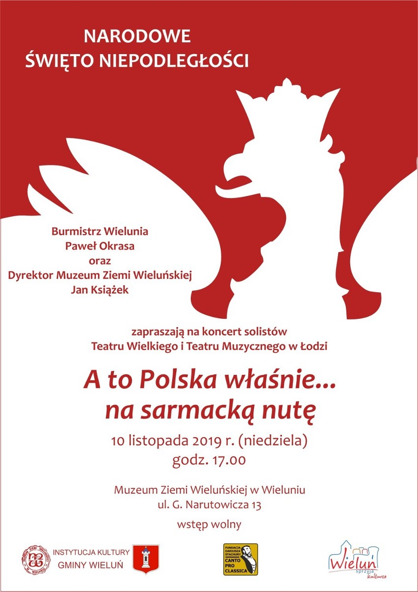 Długi weekend listopadowy w Wieluniu. Jakie wydarzenia patriotyczne przygotowano?