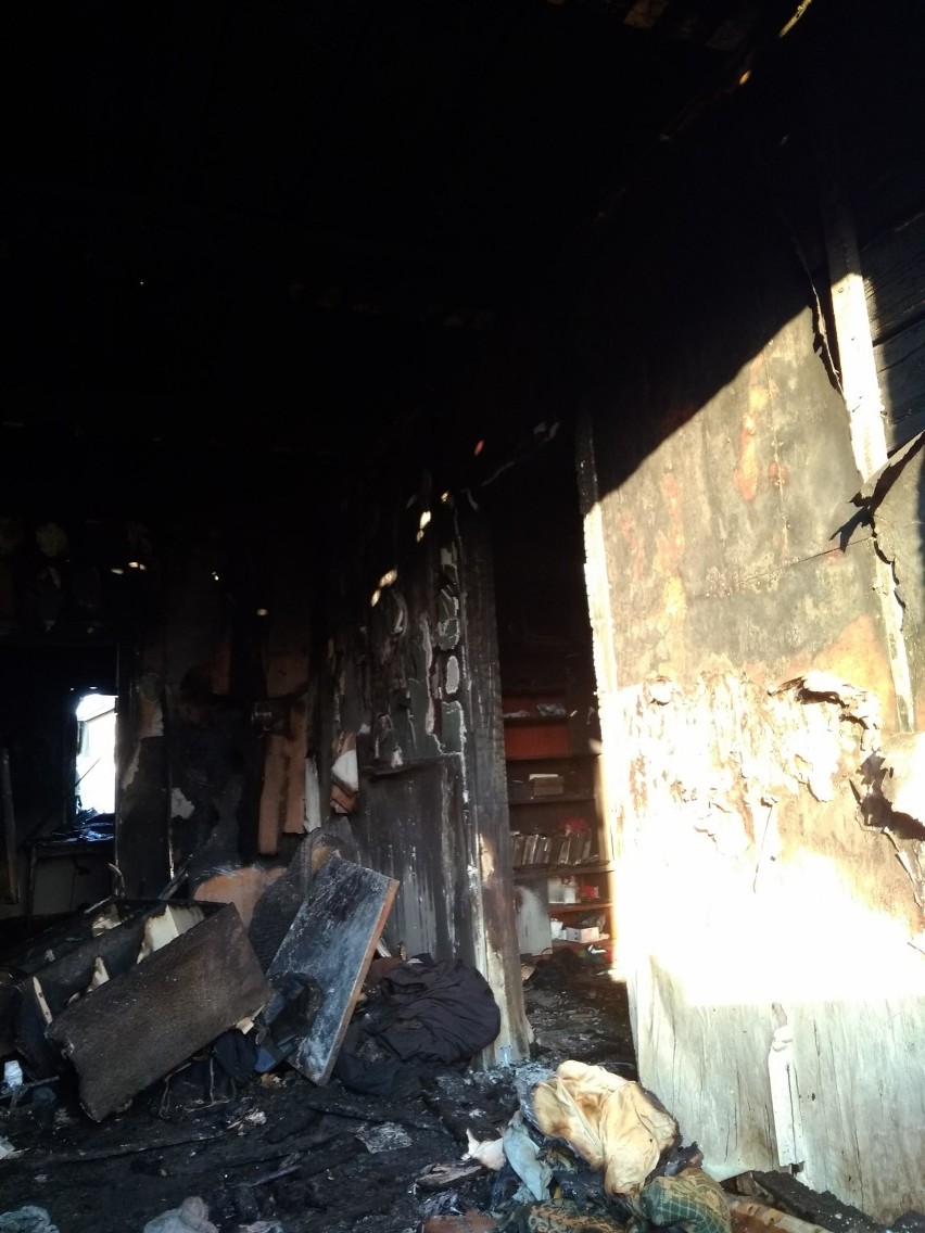 W pożarze domu stracili wszystko. Rodzina z Zadworza prosi o pomoc