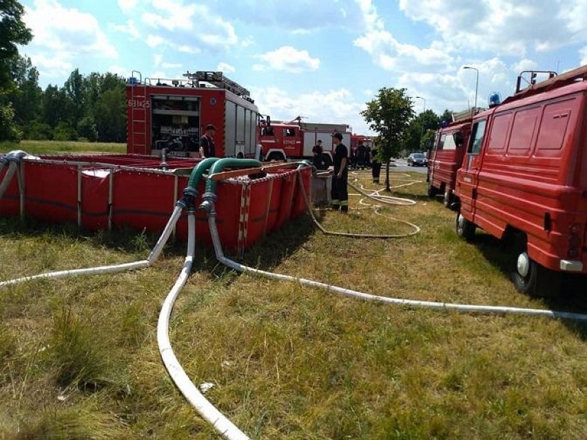 Wągrowieccy strażacy szkolili ochotników z powiatu wągrowieckiego 