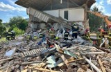 Zawalił się budynek w Rząśniku pod Złotoryją. Zginęły dwie osoby AKTUALIZACJA, ZDJĘCIA, FILM