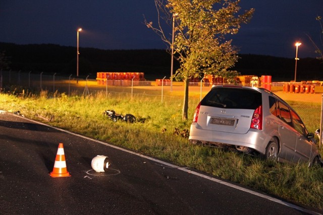 Wypadek w Pobórce Wielkiej