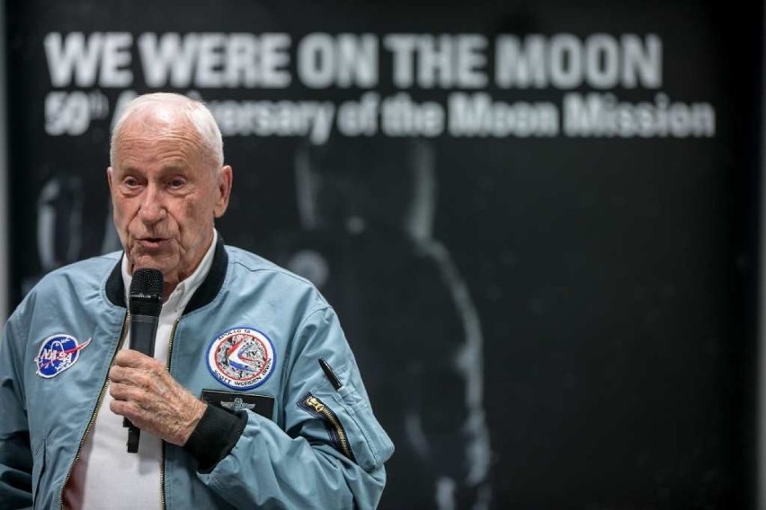 Alfred Worden, uczestnik misji Apollo 15, odwiedził Kraków [ZDJĘCIA]