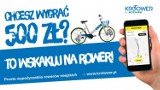 Chcesz wygrać 500 zł? Kto przejedzie najwięcej kilometrów korzystając korzystając z Krotoroweru właśnie tyle zgarnie