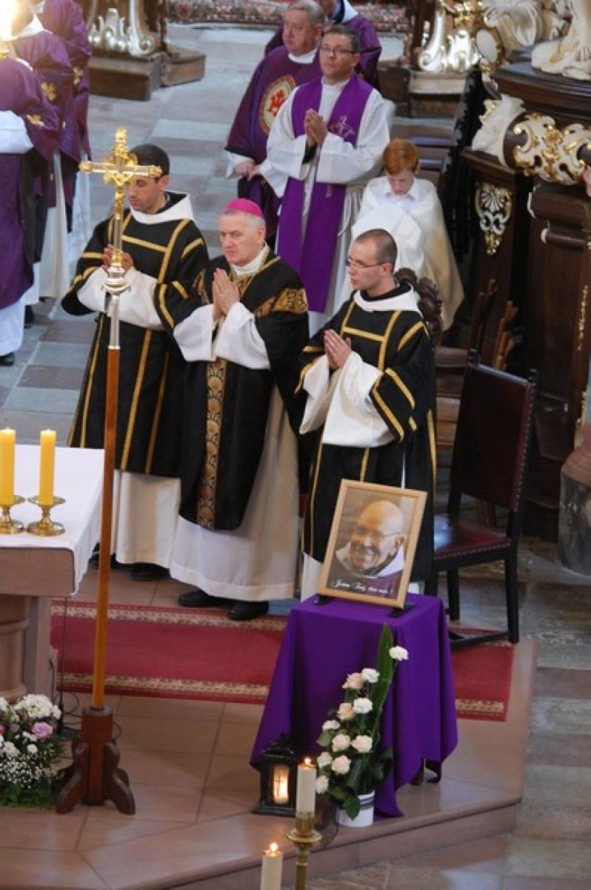 Znany lubiński zakonnik Benedyktyn Ojciec Karol Meissner...