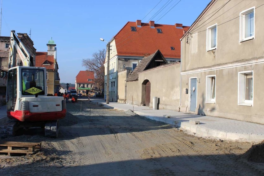 Remont na ulicy Pułaskiego