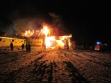 W Głowaczowej spaliło się ponad 13 tys. kurcząt