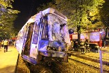 Wrocław: Tramwaj zderzył się z ciężarówką przy Sky Tower (ZDJĘCIA)