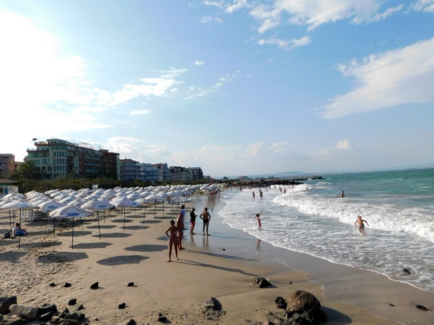 Pomorie to mniej znana plaża i jakby ukryty skarb Bułgarii....