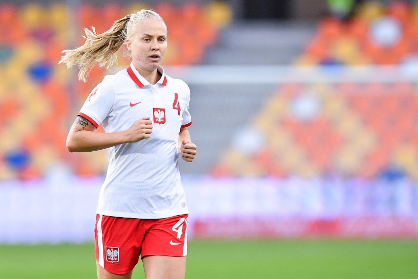 2021. Paulina Dudek w barwach reprezentacji Polski