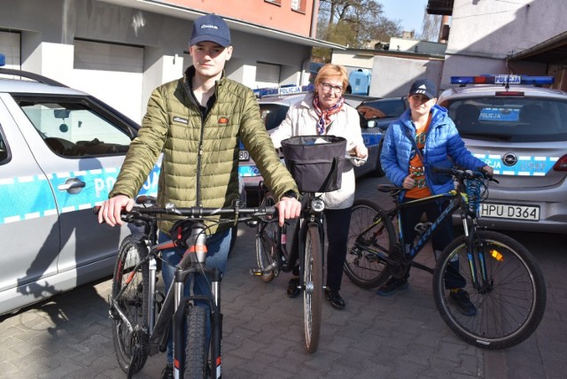 Podczas akcji znakowania rowerów w marcu oznakowano niemal 30 rowerów