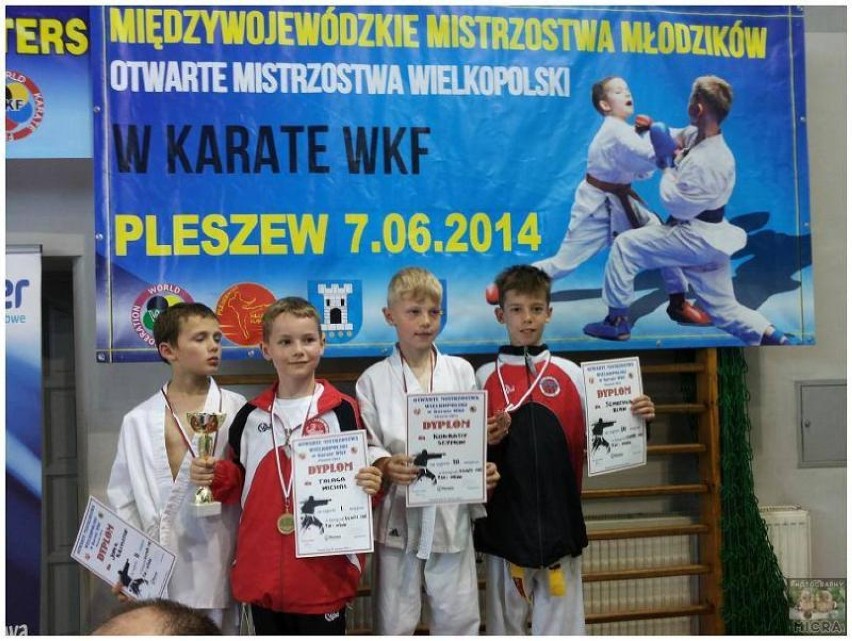 Karate - sukcesy pleszewskich zawodników w 2014 roku