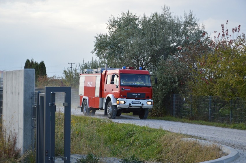 Strażacy ochotnicy z powiatu skierniewickiego szkolą się w Skierniewicach