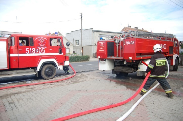 Pożar w Przyprostyni, koło Zbąszynia