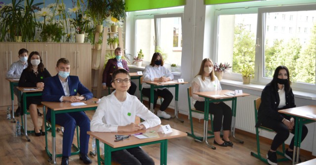 Egzamin ósmoklasisty 2021 w Szkole Podstawowej nr 2 w Wieluniu