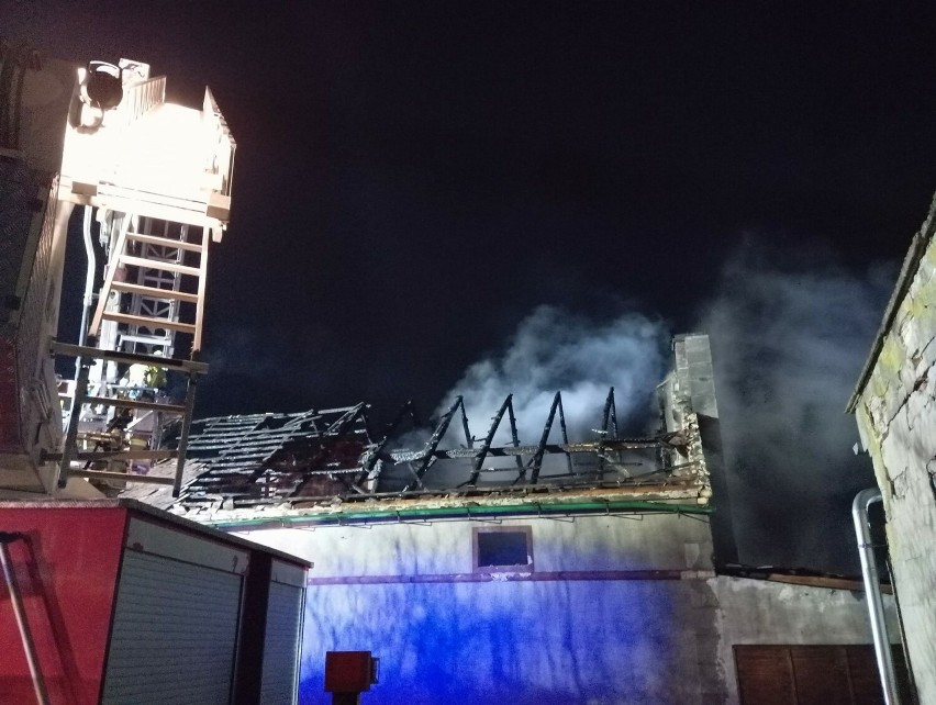 Do pożaru doszło w nocy z 29 na 30 marca. Budynek spłonął,...