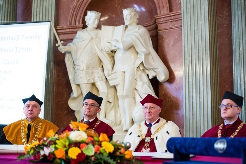 Uroczystość nadania tytułu honoris causa Uniwersytetu...
