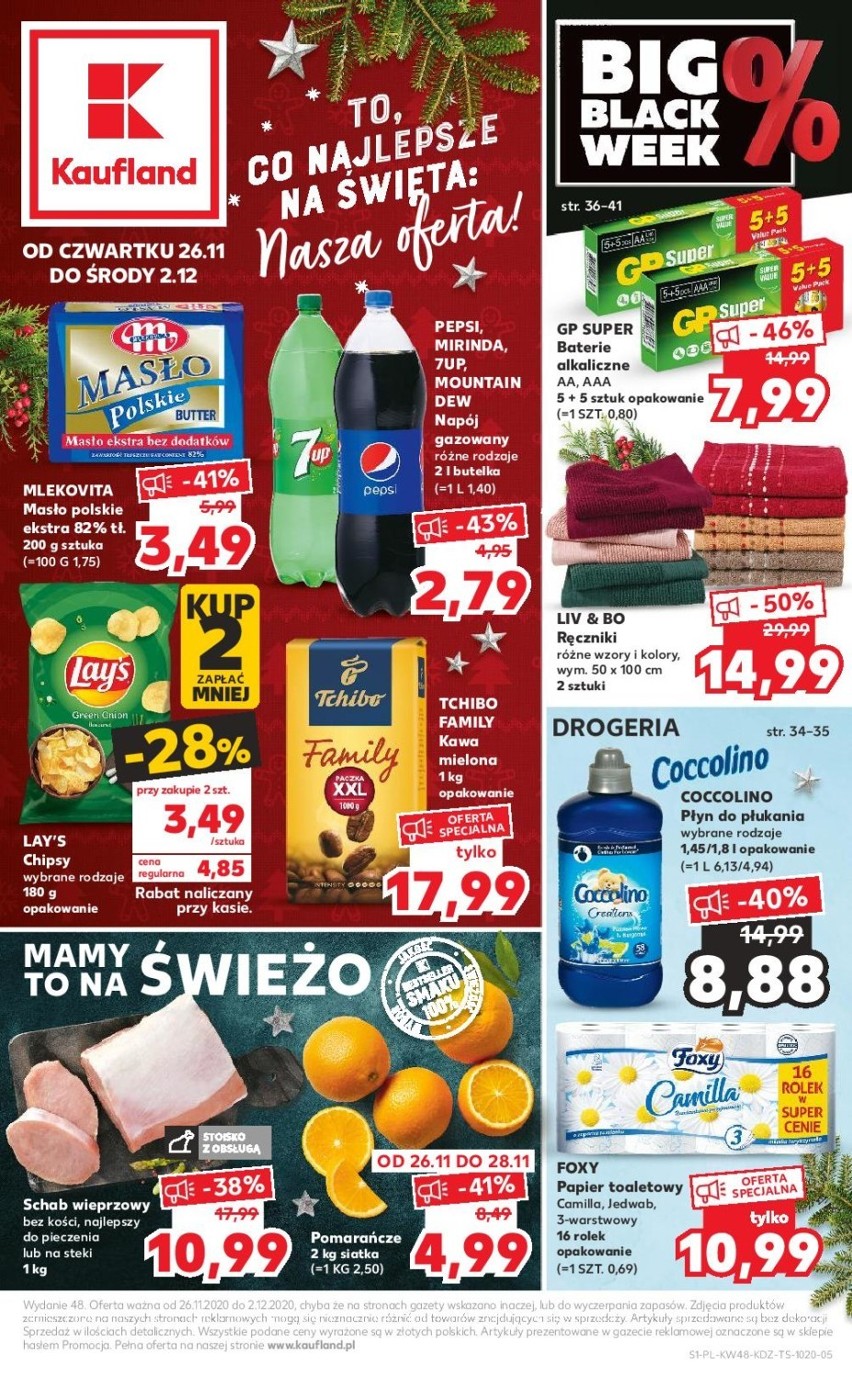 Black Friday 2020 KAUFLAND GAZETKA