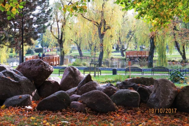 Jesień w Parku Oruńskim