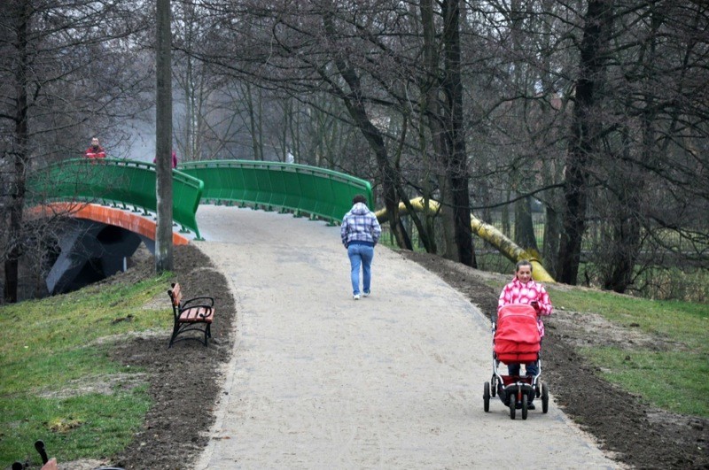 Remont kładek w słupskim parku zakończony [ZDJĘCIA, WIDEO]