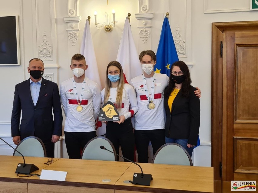 Mistrzowie Świata Juniorów Młodszych już w Jeleniej Górze. Gratulacje dla biathlonistów