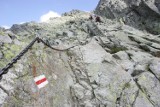 Tatry. Zamkną szlak na Rysy. Będą wymieniać łańcuchy asekuracyjne