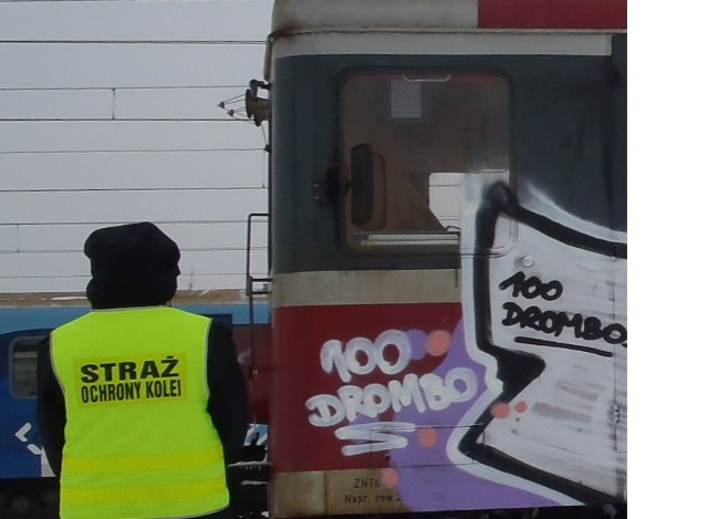 Lublin: Malowali graffiti na pociągu. Teraz mają kłopoty