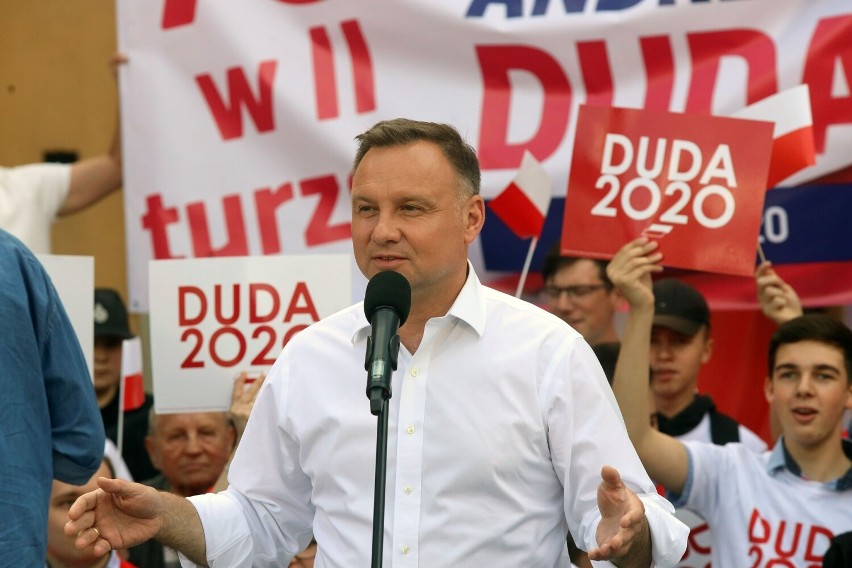 Prezydent Andrzej Duda odwiedził Bolesławiec,  zobaczcie zdjęcia
