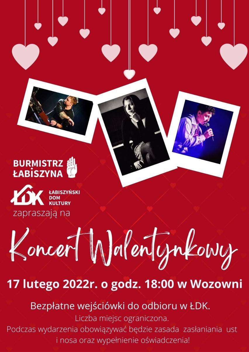 Podczas koncertu walentynkowego w Wozowni wystąpią: Adela...