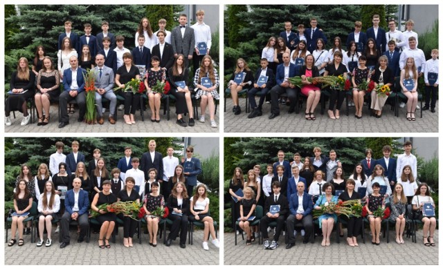 Zakończenie ósmych klas w Szkole Podstawowej nr 1 w Pleszewie. Już absolwenci! Uczniowie ósmych klas pożegnali się z nauczycielami
