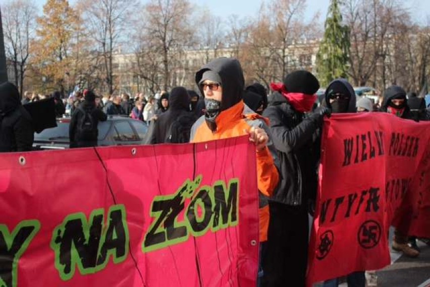 Marsz Przeciwko Faszyzmowi w Warszawie