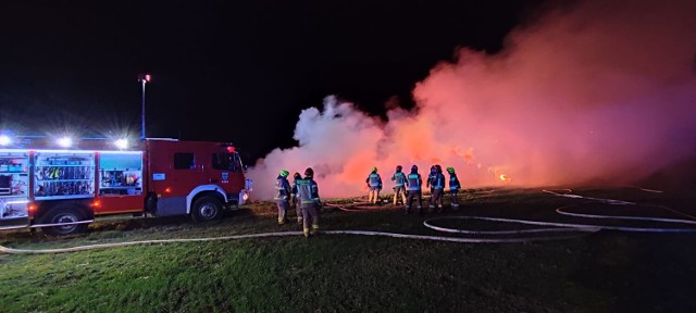 Do trzech pożarów doszło w ciągu zaledwie dziesięciu godzin.