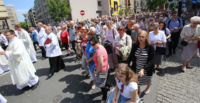 Centralna procesja Bożego Ciała w Katowicach