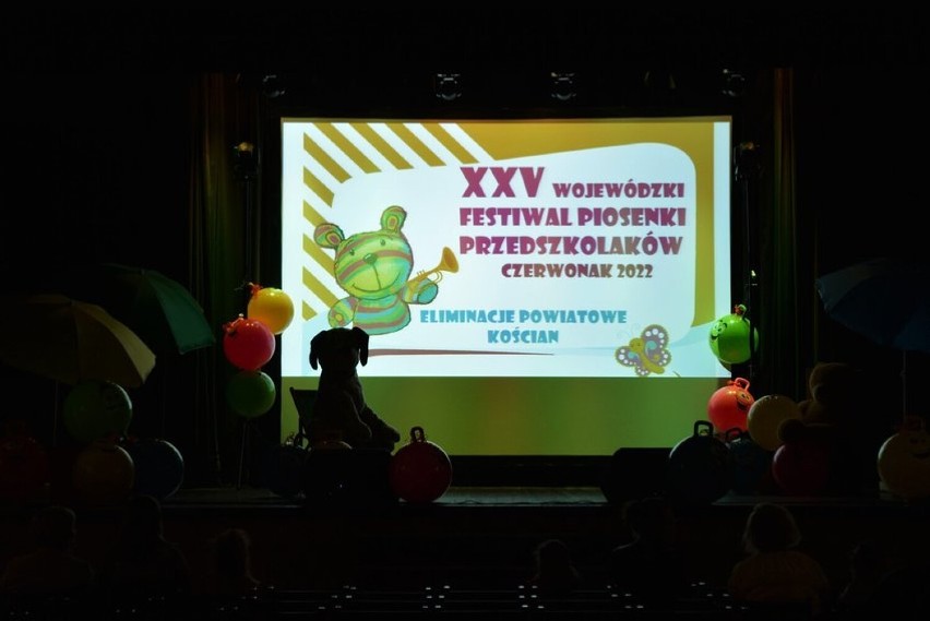 Kościan. Festiwal piosenki przedszkolaków odbył się w KOK