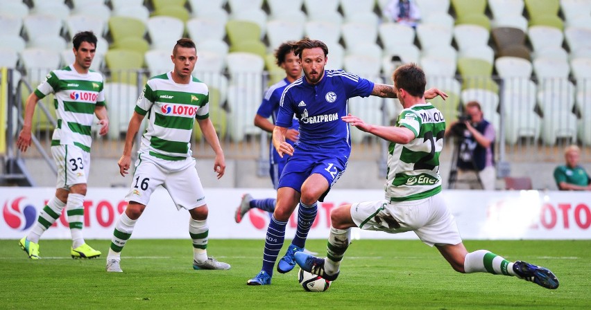 Lechia Gdańsk - Schalke 04 na PGE Arenie 0:1 [ZDJĘCIA]