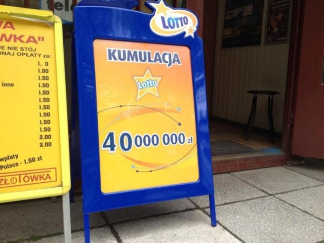 40 mln zł - tyle wynosie kumulacja w Lotto w czwartek 5 maja.