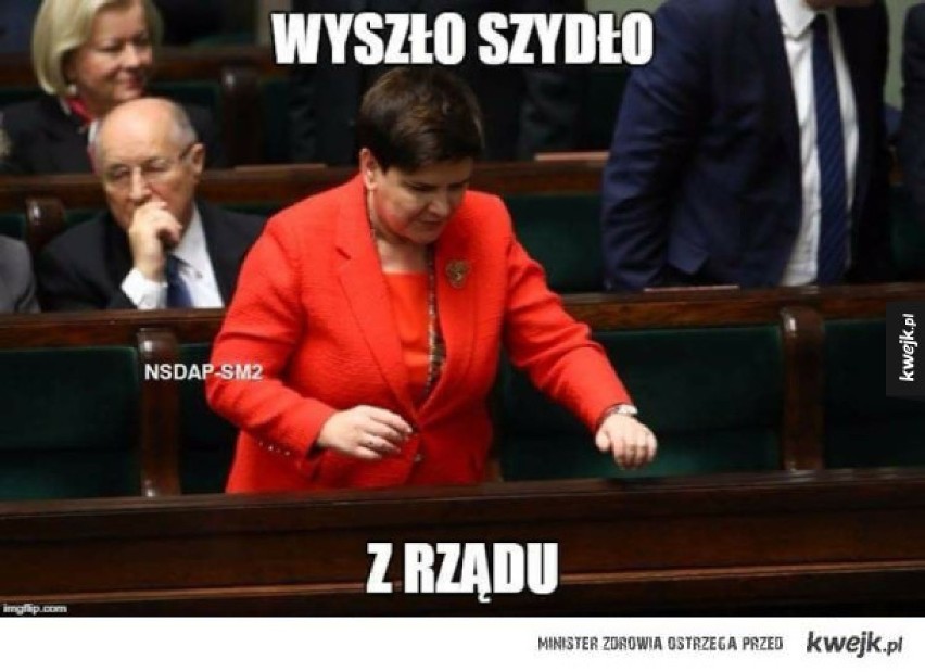 Beata Szydło nie jest już premierem. Spójrzmy na to z przymrużeniem oka [MEMY]