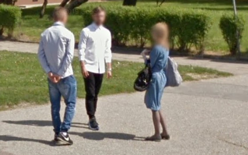 Mieszkańcy Sieradza na Google Street View. Zobacz, czy zostałeś uwieczniony! GALERIA