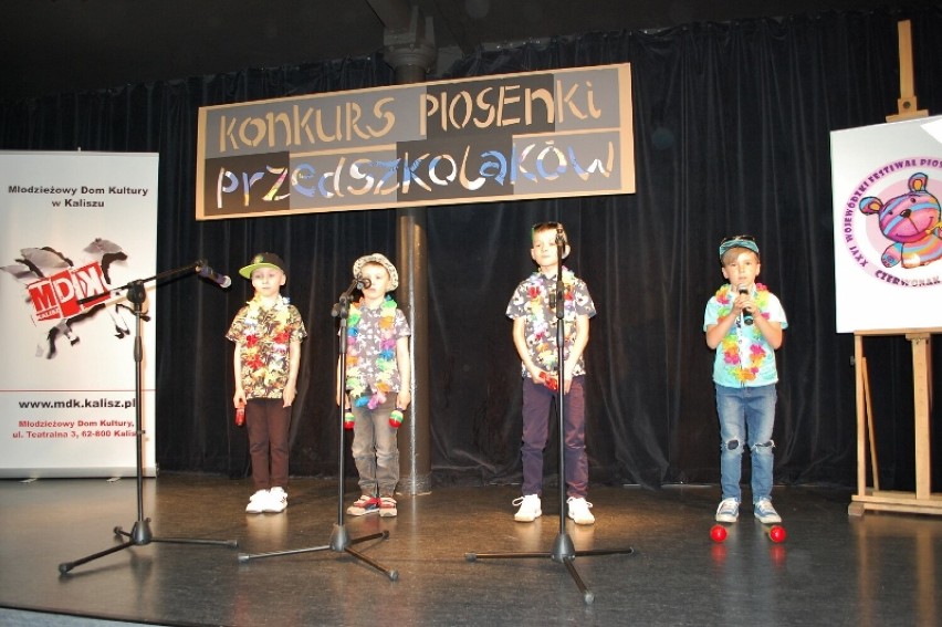 XXII Konkurs Piosenki Przedszkolaków odbył się Młodzieżowym Domu Kultury w Kaliszu. ZDJĘCIA