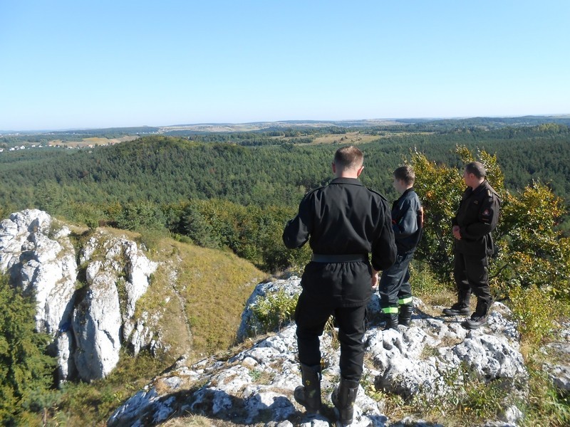 Ryczów Ćwiczenia strażackie