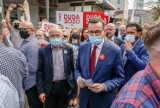 Premier Mateusz Morawiecki z wizytą w Gdańsku. "W ramach tarczy wpłynęło już 6 mld zł na ratowanie miejsc pracy na Pomorzu"