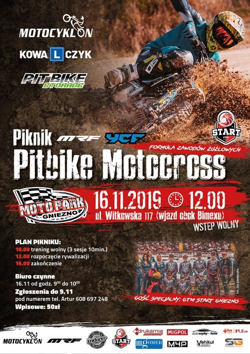 Piknik pitbike MRF i YCF skierowany jest do dzieci i...