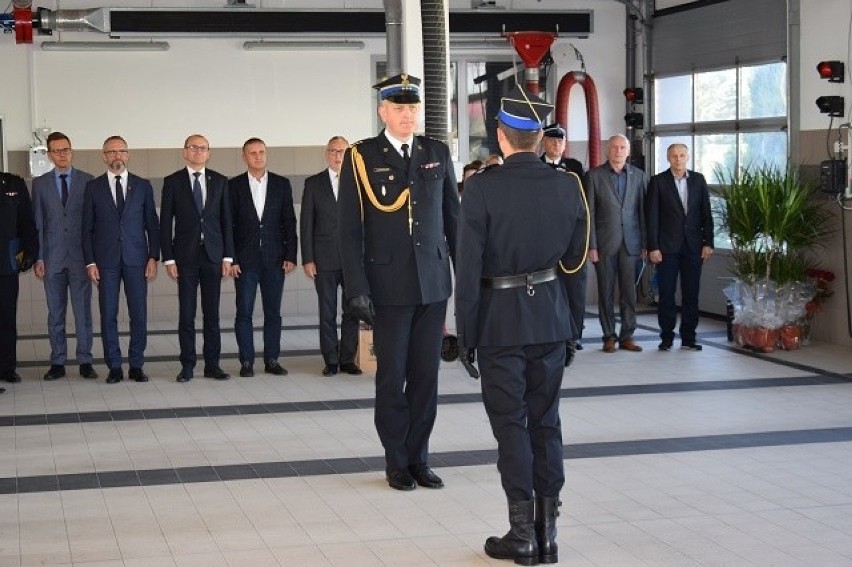 St. bryg. Ireneusz Wiśniewski z wąbrzeską strażą pożarną był...