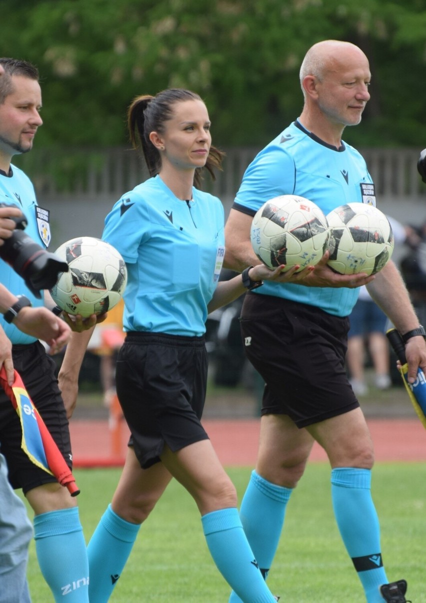 Nadanie imienia stadionowi w Chełmnie. Na uroczystość...