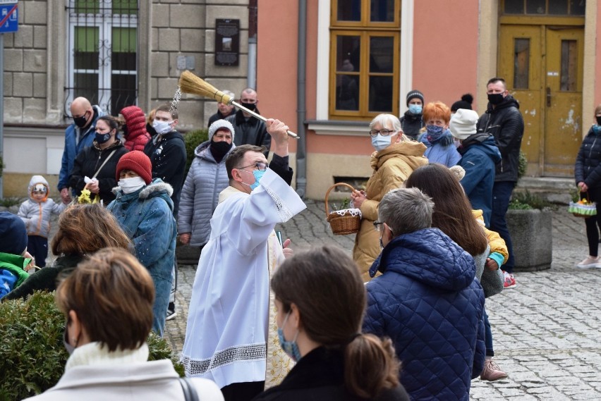 Święcenie pokarmów w parafii katedralnej w Bielsku-Białej