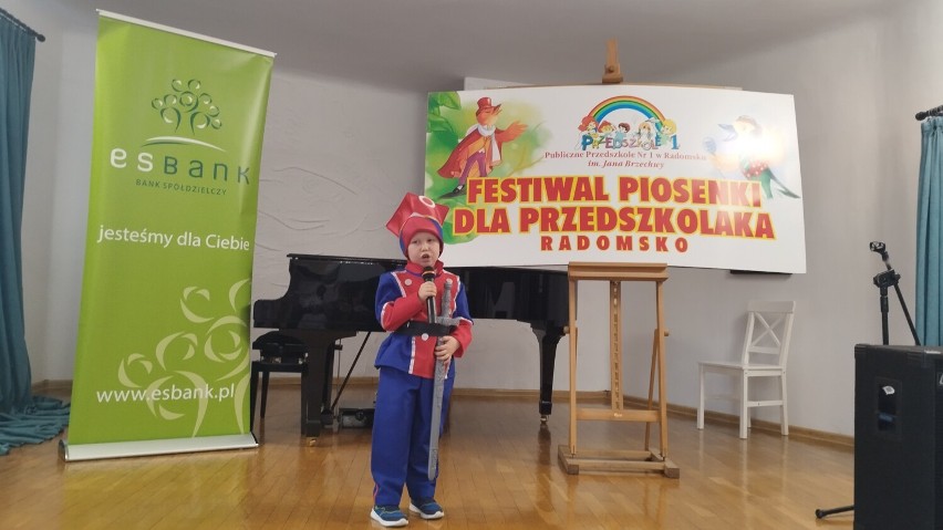 XXVIII Festiwal Piosenki dla Przedszkolaka 2023 w Radomsku. ZDJĘCIA